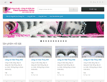 Tablet Screenshot of eyelashvn.com